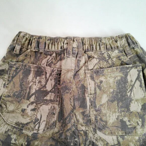 Boundaries Camo Cargo Pants XS 0–2 Women's Elastic Waist Hunting Utility - Picture 4 of 7